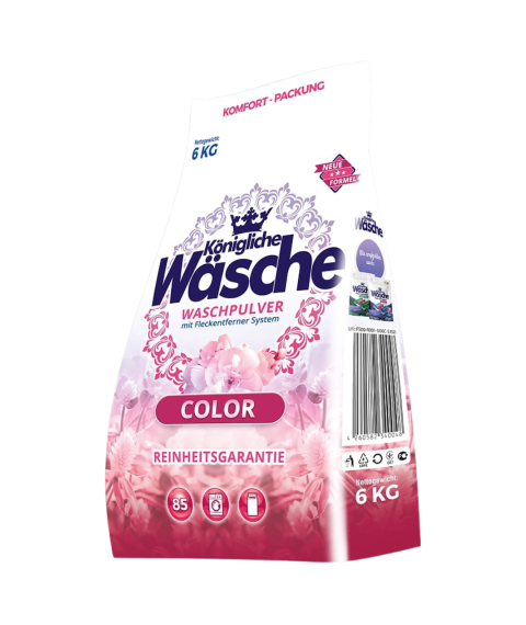 Konigliche Wasche Detergent praf automat si manual 6 kg, ambalaj moale